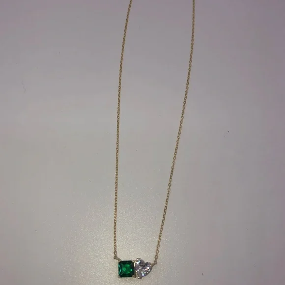 2 Stone Duo Necklace - Picture 5 of 10